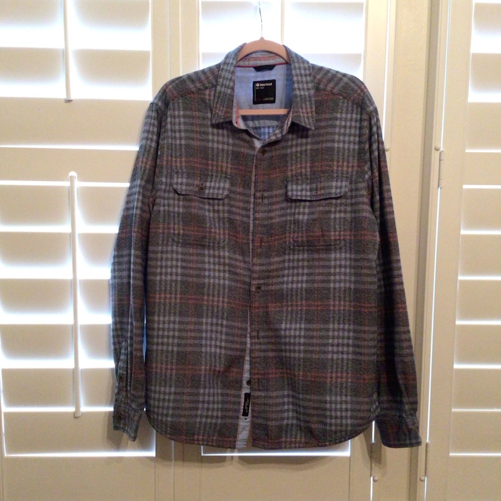 Marmot Men’s Flannel Shirt Size XL